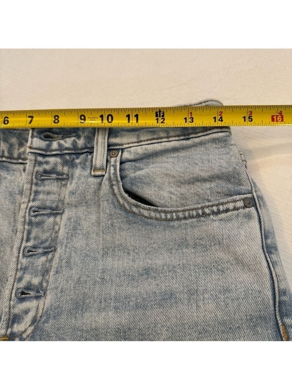 Aritzia Denim Forum The yoko high rise slim ripped jeans SZ 28 - Picture 11 of 13